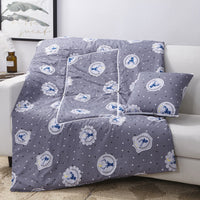HKM-095763 Multifunctional Aloe Cotton Air-Conditioning Quilt Pillow for Home, Office, Sofa, and Car