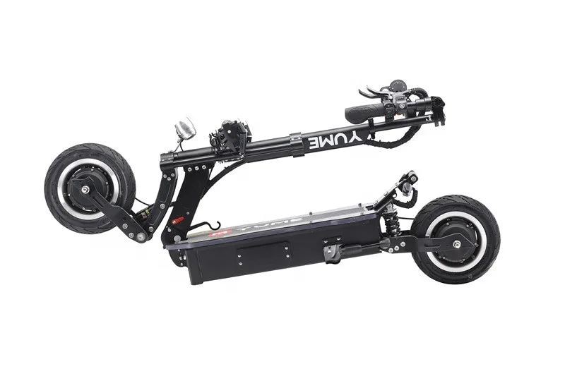 HKM-096147 Powerful 5000W Dual Motor Electric Scooter, 80km/h Max Speed, 60V Battery, 11-inch Tires, Foldable Design