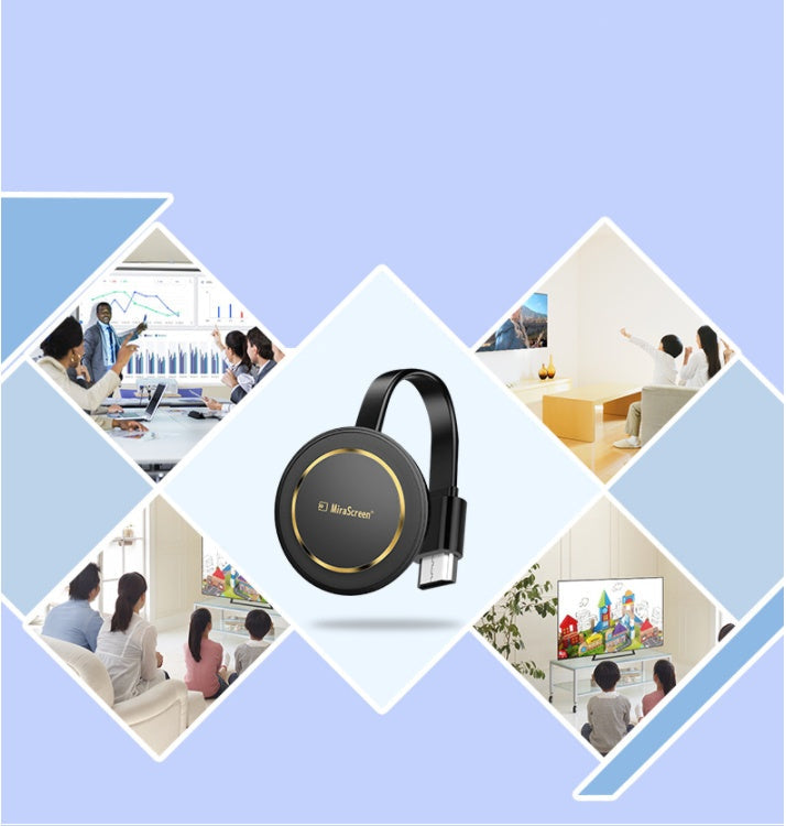 KTX-096659 Wireless Screen Device 5G with HDMI Output, Supports Multiple Memory Cards, Android and iOS Compatible