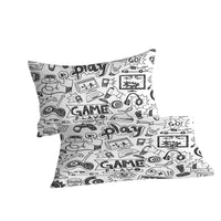 HKM-096787 3D Game Controller Digital Printing Bedding Set - Polyester Duvet Cover with Pillowcases