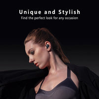 HKM-096851 Wireless Bluetooth Sports Headset with Charging Case, V5.0 Connection, 2-Hour Playtime