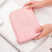 HKM-096979 Travel Season Digital Package - Large Size 14*22cm with Elastic Band, Small Size 12*16cm, Polyester Square Grid Material