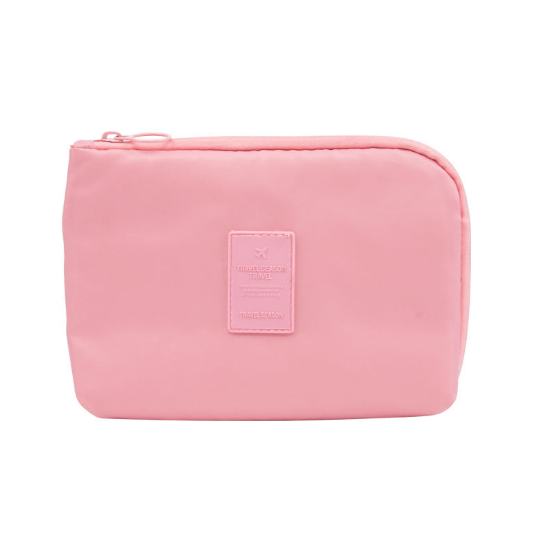 HKM-096979 Travel Season Digital Package - Large Size 14*22cm with Elastic Band, Small Size 12*16cm, Polyester Square Grid Material