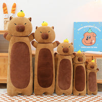 HKM-097107 Capybara Plush Toy Pillow Cushion – Soft PP Cotton Filling in Various Sizes (55cm to 130cm)