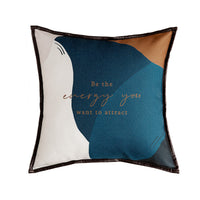 HKM-097491 Geometric Abstract Blended Fabric Throw Pillowcase - 43x43cm in Various Colors