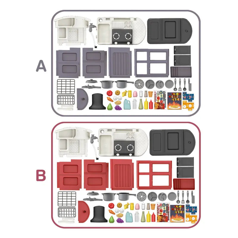 HKM-097939 Battery Operated Water Spraying Kitchen Table Toy for Kids Ages 2-7, EPT620603
