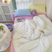 HKM-097939 Heart-Patterned Four-Piece Bedding Set in Mix and Match Colors