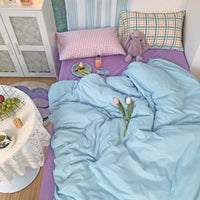 HKM-097939 Heart-Patterned Four-Piece Bedding Set in Mix and Match Colors