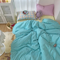 HKM-097939 Heart-Patterned Four-Piece Bedding Set in Mix and Match Colors