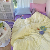 HKM-097939 Heart-Patterned Four-Piece Bedding Set in Mix and Match Colors