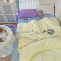 HKM-097939 Heart-Patterned Four-Piece Bedding Set in Mix and Match Colors