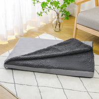 HKM-098067 Removable and Washable Pet Bed with Integrated Blanket Comforter - Multiple Sizes Available