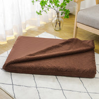 HKM-098067 Removable and Washable Pet Bed with Integrated Blanket Comforter - Multiple Sizes Available