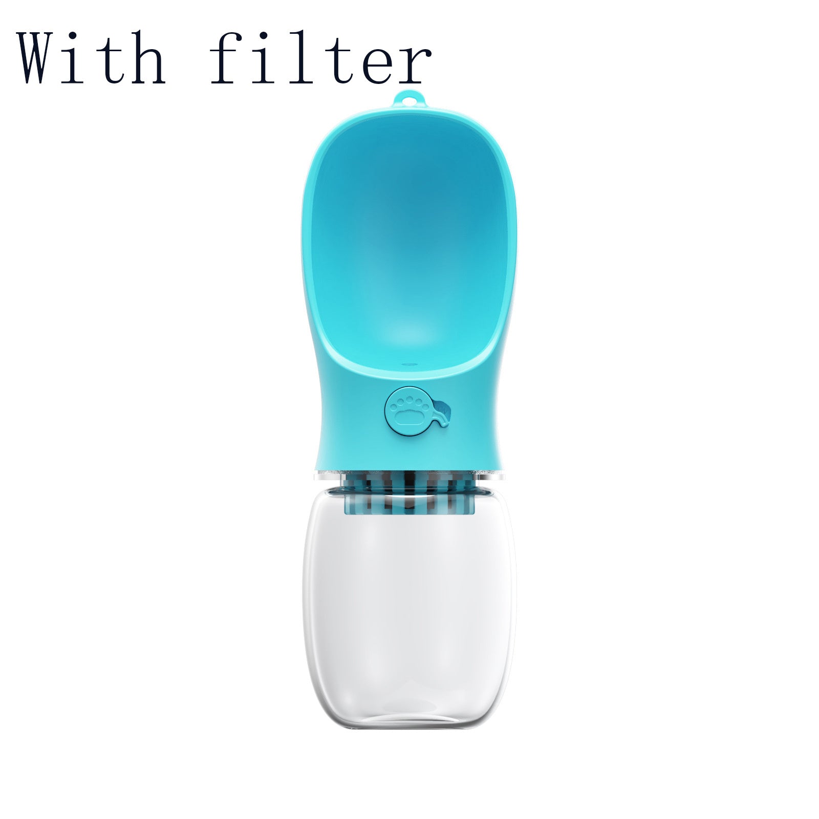 HKM-098131 Portable Pet Water Bottle for Dogs - BPA-Free, Lightweight, 350ml Capacity, Leak-Resistant Design