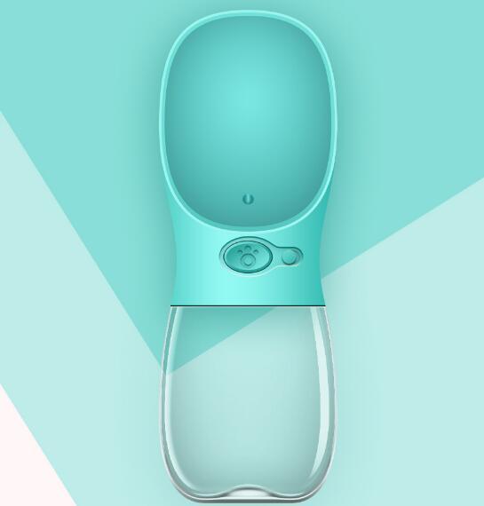 HKM-098131 Portable Pet Water Bottle for Dogs - BPA-Free, Lightweight, 350ml Capacity, Leak-Resistant Design