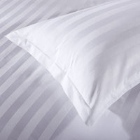HKM-098259 Cotton Satin Bed Linen Set - Four-Piece Collection for Various Bed Sizes