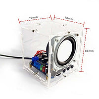 HKM-098451 Bluetooth Speaker Electronic Kit Model TJ-56-527 with PCB, Components, and Casing