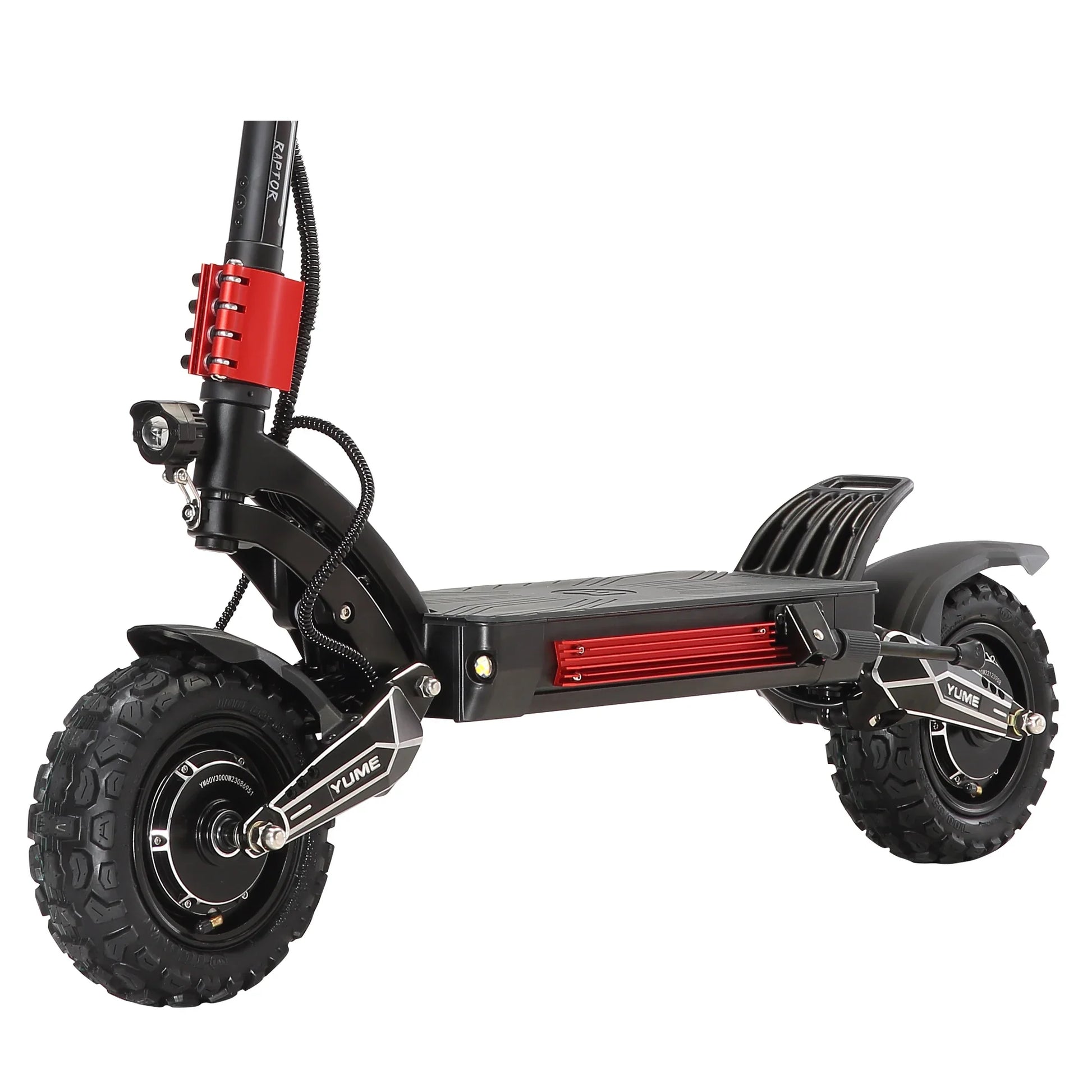 KTX-098451 YUME Raptor 6000W 60V Foldable Electric Scooter with 11-Inch Tires and 80KM Range