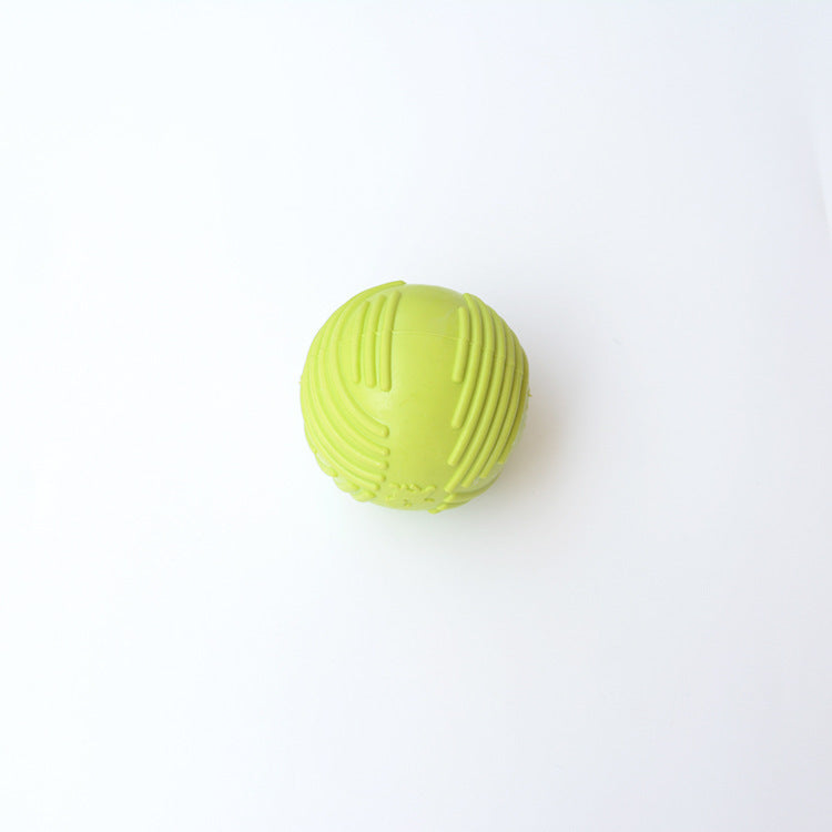 HKM-098707 Dog Sound Ball TPR Teeth Grinding And Biting Toy Supplies