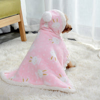 HKM-098771 Cozy Pet Pajamas Sleeping Bag with Soft Velvet for Ultimate Warmth