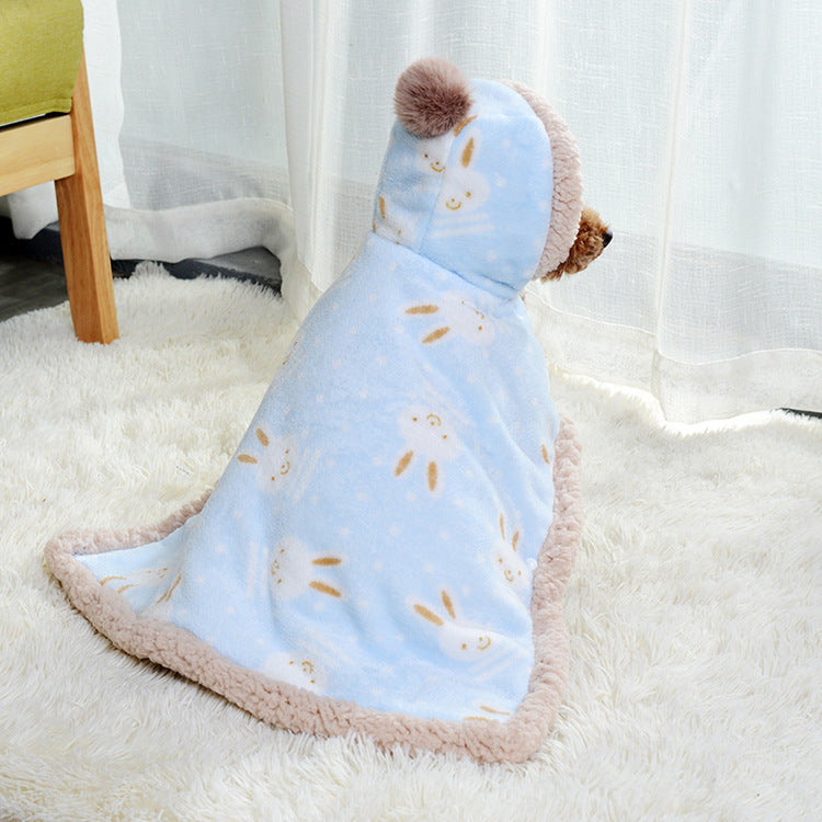 HKM-098771 Cozy Pet Pajamas Sleeping Bag with Soft Velvet for Ultimate Warmth