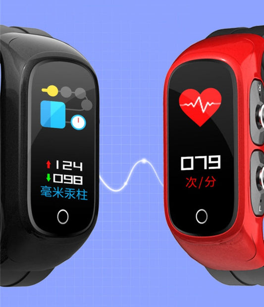 HKM-098771 N8 HD 0.96-Inch Full Touch Screen Smart Bracelet with Step Counting and Call Reminder