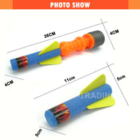 HKM-098899 Foam Rocket Launcher Toy for Kids - Fun Interactive Play for Ages 2-7