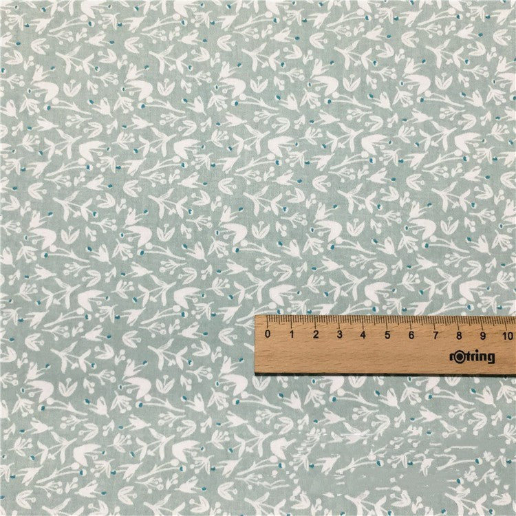 HKM-099091 Handmade Cotton Fabric with Water Print for Bedding, Bags, Curtains, and Clothing - 160cm Wide, 10m Length