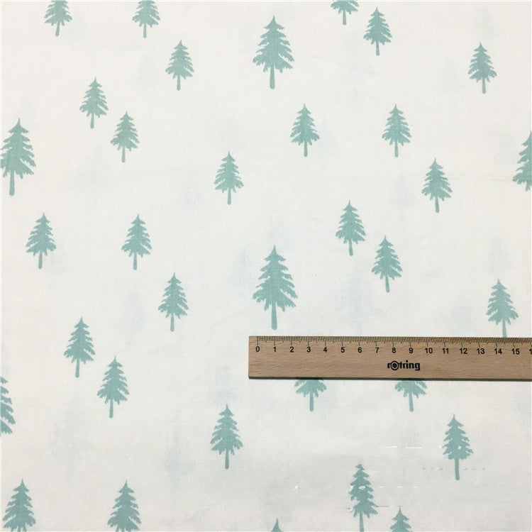 HKM-099091 Handmade Cotton Fabric with Water Print for Bedding, Bags, Curtains, and Clothing - 160cm Wide, 10m Length