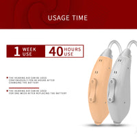 HKM-099155 Digital Wireless Hearing Aid with 6 Channels, 12 Frequency Sound Amplifier, Noise Reduction, and App Control