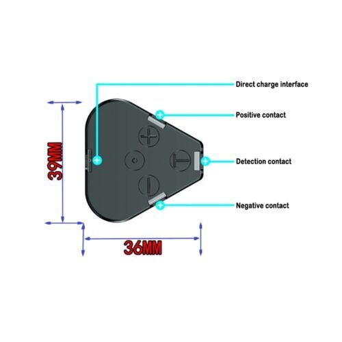 HKM-099283 12V Universal Rechargeable Lithium Battery for Power Tools and Electric Screwdrivers - 1300mAh/1500mAh Capacity