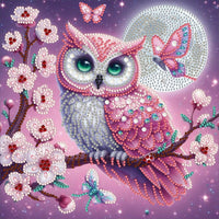 HKM-099347 5D Diamond Dot Painting - Alien Decorative Artwork, Frameless Canvas, 30x30cm