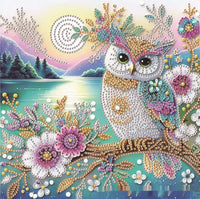 HKM-099347 5D Diamond Dot Painting - Alien Decorative Artwork, Frameless Canvas, 30x30cm