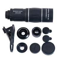 HKM-099475 Universal Mobile Phone Zoom Telephoto Lens 15-45X with Tripod and Accessories