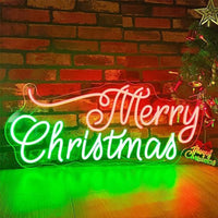 HKM-099539 Neon LED Christmas Decoration Signboard with 12V Power Supply