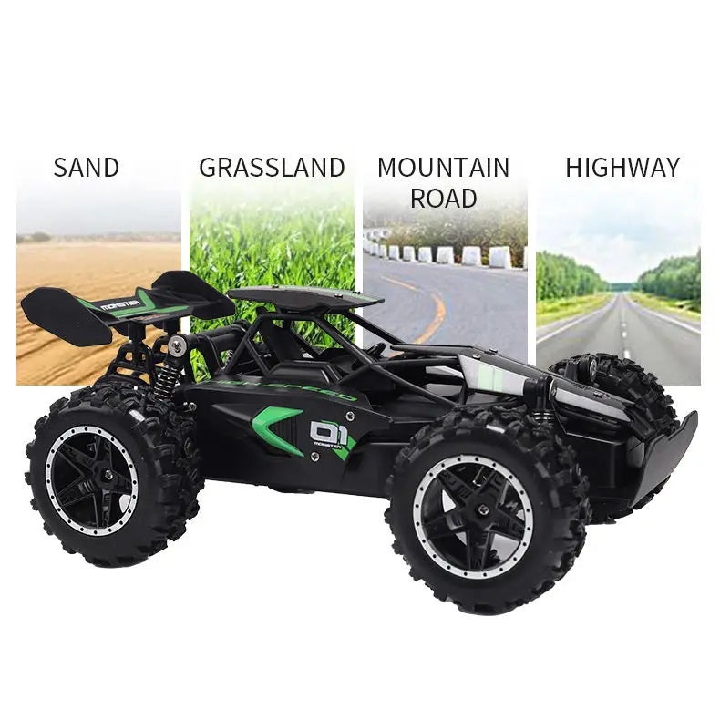 HKM-099667 High-Speed 2.4G RC Car Truck for Kids - Off-Road Drift & Climb, Electric Remote Control Toy