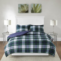 HKM-099731 Scotchgard Down Alternative All Season Comforter Set with Ultra Soft Microfiber and Oeko-Tex Certification