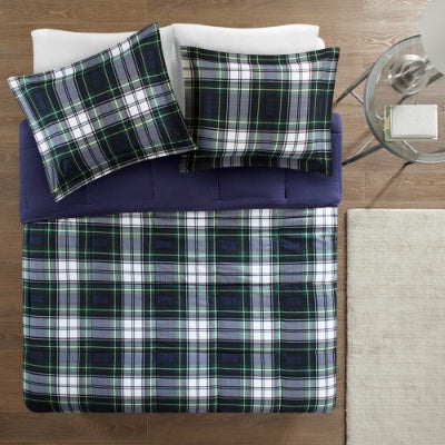HKM-099731 Scotchgard Down Alternative All Season Comforter Set with Ultra Soft Microfiber and Oeko-Tex Certification