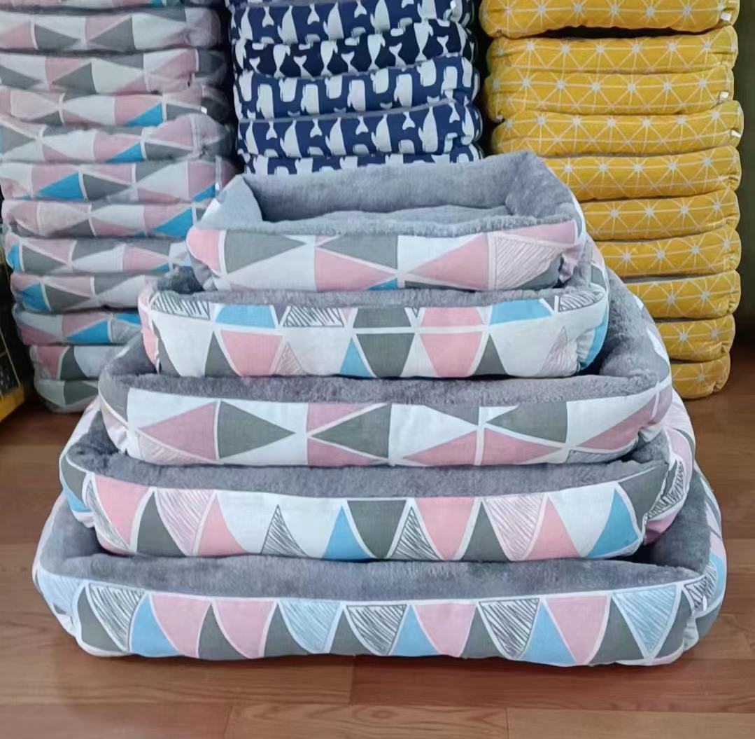 HKM-099795 Pet Supplies Linen Pet Bed Moisture-proof