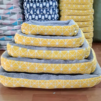HKM-099795 Pet Supplies Linen Pet Bed Moisture-proof