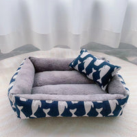 HKM-099795 Pet Supplies Linen Pet Bed Moisture-proof