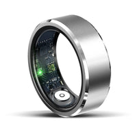 HKM-099923 Smart Waterproof Ring with Heart Rate, Blood Oxygen, Sleep Tracking, and Magnetic Charging in Pink, Gold, Silver