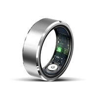 HKM-099923 Smart Waterproof Ring with Heart Rate, Blood Oxygen, Sleep Tracking, and Magnetic Charging in Pink, Gold, Silver