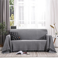 HKM-100243 Nordic Style Universal Sofa Cover for Modular Sofas in Blended Material