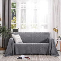 HKM-100243 Nordic Style Universal Sofa Cover for Modular Sofas in Blended Material