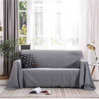 HKM-100243 Nordic Style Universal Sofa Cover for Modular Sofas in Blended Material