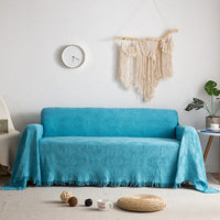 HKM-100243 Nordic Style Universal Sofa Cover for Modular Sofas in Blended Material