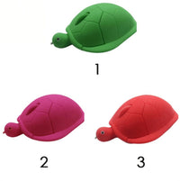 HKM-100755 Tortoise Light Wired Mouse with 1200 DPI Photoelectric Resolution in Red, Green, or Gold