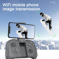 HKM-100819 Mini Foldable 4K HD Camera RC Drone with Altitude Hold and Wi-Fi Remote Control