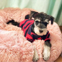 HKM-100883 Thick Plush Round Deep Sleep Cat Nest for Cozy Autumn and Winter Comfort